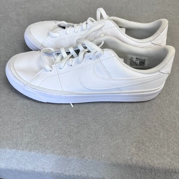 Nike Court Legacy Youth Shoes Size 7 All White School, Play, Streetwear - Picture 3 of 12